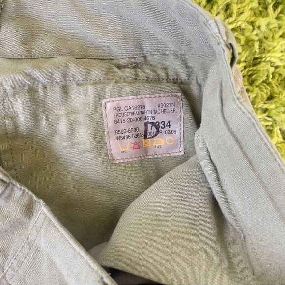 VINTAGE CARGO PANTS MILITARY - Picture 7 of 10